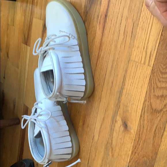 White leather sneakers - clear weather “one-o-one” - Picture 4 of 7